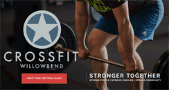 Desktop Screenshot of crossfitwillowbend.com